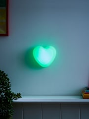glow White Heart Night Light - Image 5 of 7