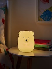 glow White Bear Rechargeable Wireless Night Light - Image 3 of 7