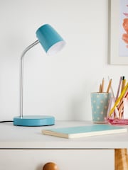 glow Blue LED Rechargeable Wireless Table Lamp - Image 2 of 6