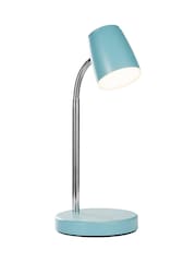 glow Blue LED Rechargeable Wireless Table Lamp - Image 3 of 6