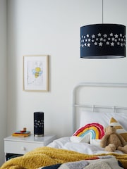 glow Blue Stars Laser Cut LED Table Lamp - Image 2 of 5