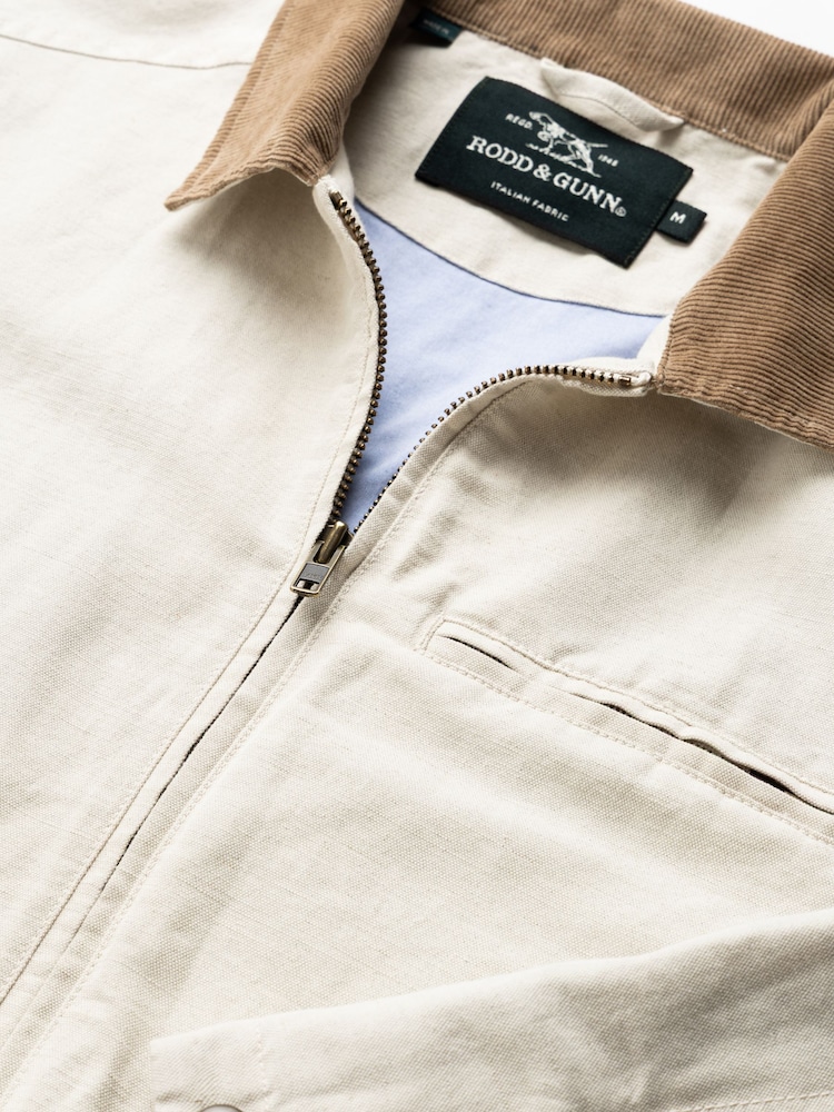 Rodd & Gunn Natural Austin East Jacket - Image 5 of 5
