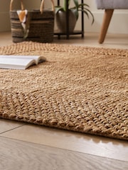 Natural Jute Border Rug - Image 2 of 6