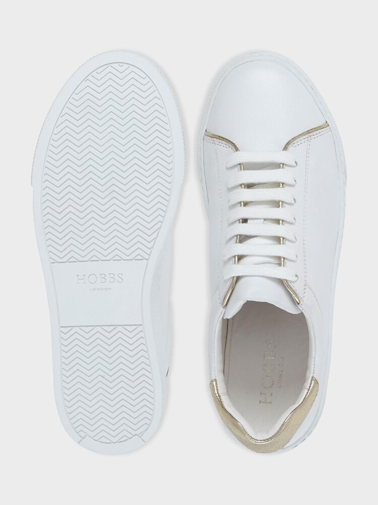 Hobbs White Kaya Trainers - Image 2 of 4