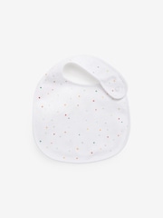 White Bright Character 3 Pack Regular Bibs - Image 4 of 4