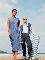 Seasalt Cornwall Blue Creek Cottage Dress - Image 3 of 7