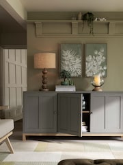 Natural Palmer Wood Table Lamp - Image 5 of 8