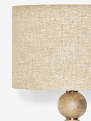 Natural Palmer Wood Table Lamp - Image 8 of 8