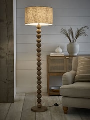 Natural Palmer Floor Lamp - Image 1 of 8