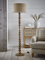 Natural Palmer Floor Lamp - Image 2 of 8