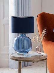 Navy Blue 1 Connor Table Lamp - Image 2 of 7