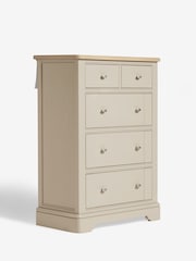 Stone Hampton Painted Oak Collection Luxe 5 Drawer Chest - Image 9 of 11