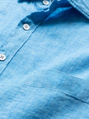 Rodd & Gunn Blue Coromandel Sports Fit Shirt - Image 2 of 2