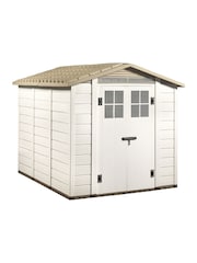 Shire White Tuscany Evo PVC Shed - Image 2 of 7