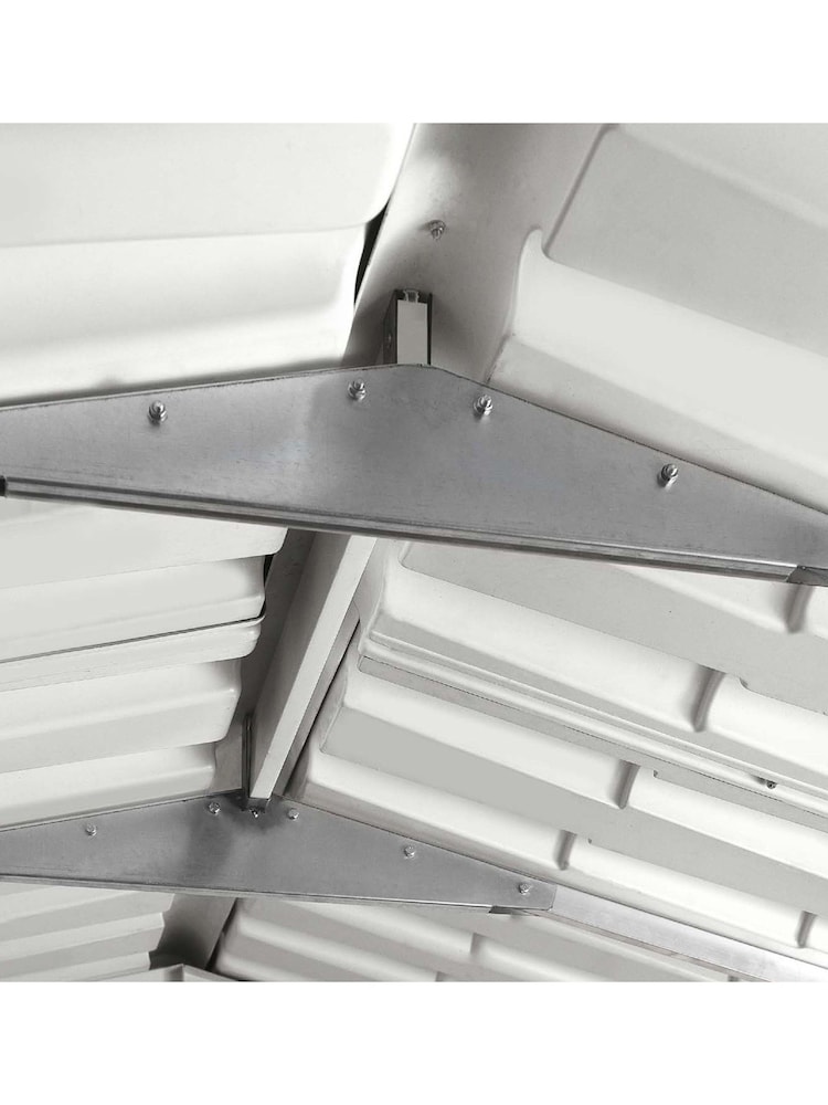 Shire White Tuscany Evo PVC Shed - Image 7 of 7