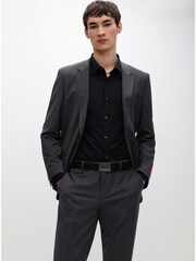 HUGO Black Gary Belt - Image 4 of 5