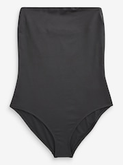Black/Animal Bandeau Swimsuits 2 Pack - Image 3 of 3