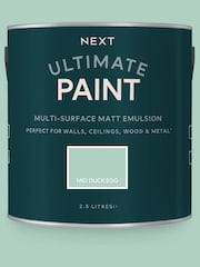 Mid Duck Egg Ultimate® Multi-Surface Peel & Stick Paint Sample - Image 1 of 5