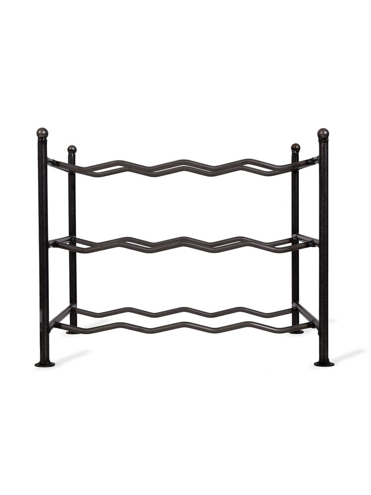 Garden Trading Black Farringdon Wine Rack 12 Bottles - Image 2 of 2