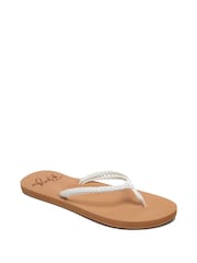 Roxy Womens White Sandals - Image 2 of 4