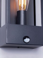 BHS Black Minerva Wall Lantern Outdoor Light - Image 2 of 3