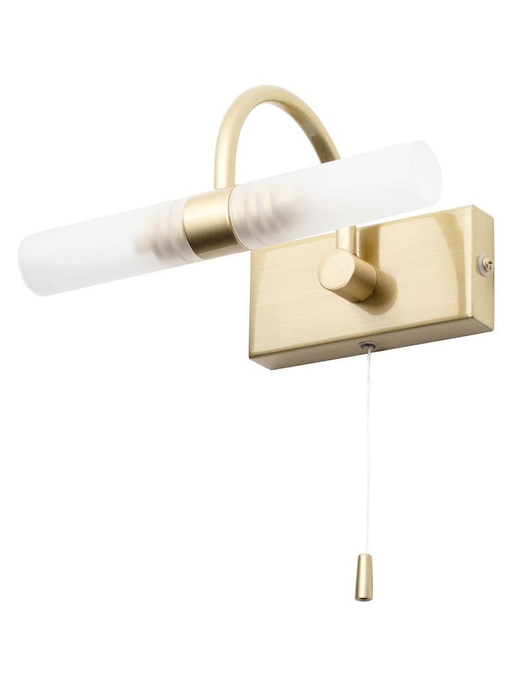 BHS Brass Corvus Bathroom Light - Image 3 of 3 BHS Brass Corvus Bathroom Light - Image 3 of 3