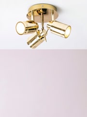 Brass BHS Scorpius Spotlight Ceiling Light - Image 1 of 5