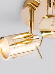 Brass BHS Scorpius Spotlight Ceiling Light - Image 3 of 5