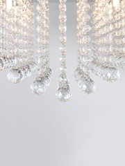 BHS Silver Celeste Flush Indoor and Bathroom Small Ceiling Light - Image 3 of 5