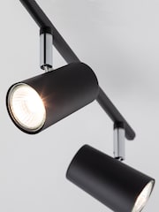 BHS Harvey Black 4 Light Bar Spotlight - Image 3 of 5