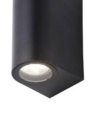BHS Iona Black 2 Outdoor Wall Light - Image 3 of 3