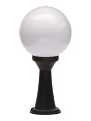 BHS Black York Opal Globe Lantern Outdoor Light - Image 4 of 4