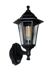 BHS Bianca Black 6 Panel Outdoor Wall Light - Image 6 of 7