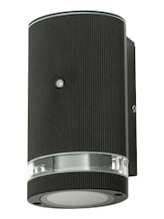 BHS Black Helix 1 Wall Outdoor Light Downlight With Photocell Sensor - Image 3 of 3