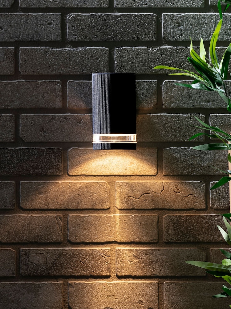 BHS Black Helix 1 Downlight Wall Outdoor Light - Image 1 of 6