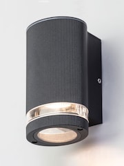 BHS Black Helix 1 Downlight Wall Outdoor Light - Image 2 of 6