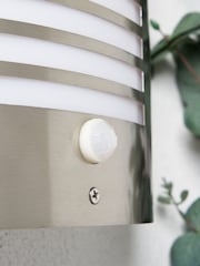 BHS Silver Sigma Wall Outdoor Light - Image 3 of 6