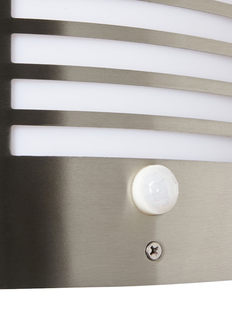 BHS Silver Sigma Wall Outdoor Light - Image 6 of 6