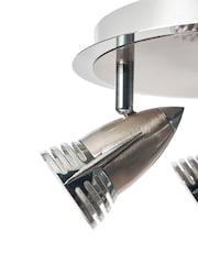 BHS Silver 3 Light Spotlight - Image 7 of 7