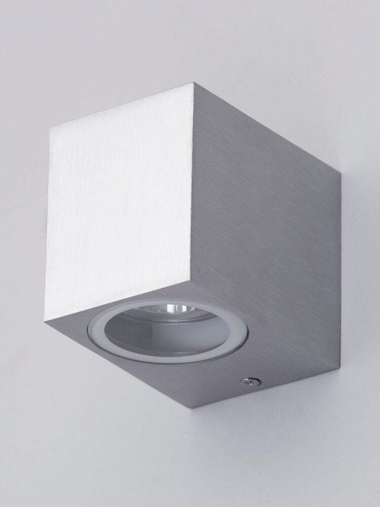 BHS Silver Fleet GU10 Square Ceiling Downlight - Image 2 of 4