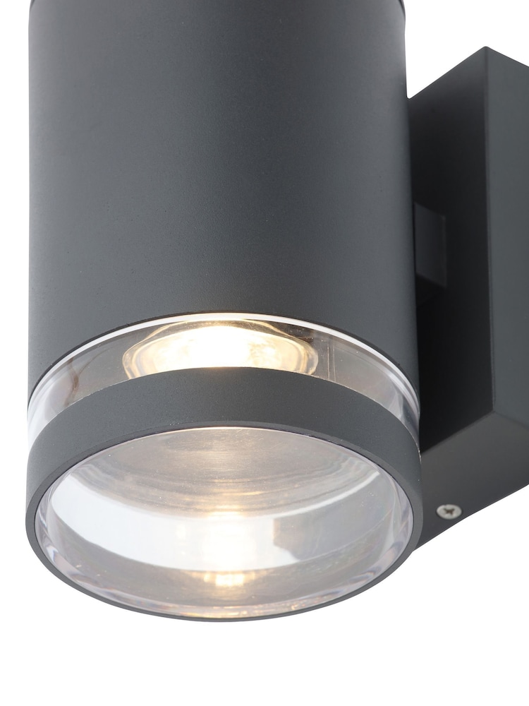 BHS Black Lens Single Wall Outdoor Light - Image 6 of 6