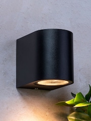 BHS Black Antar 1 Outdoor Light Lamp - Image 1 of 4