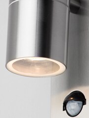 BHS Silver Leto 2 Outdoor Light Lamp Holders - Image 3 of 4