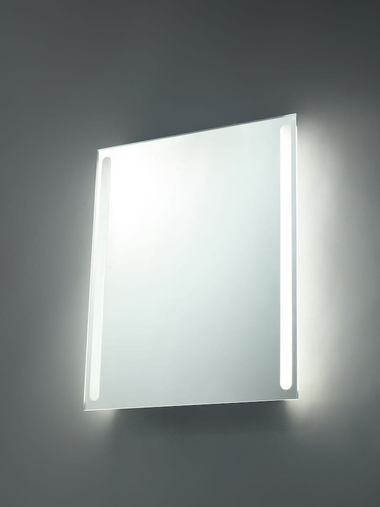 Silver Ion 500x400 8w LED IP44 Mirror - Image 1 of 3