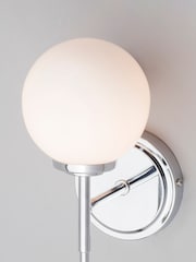 Silver BHS Porto Opal Wall Light - Image 3 of 4