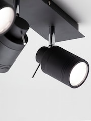 Black BHS Scorpius Spotlight Ceiling Light - Image 3 of 5