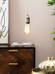 BHS Brass Dale Cable Ceiling Light - Image 1 of 4