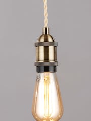 BHS Brass Dale Cable Ceiling Light - Image 3 of 4
