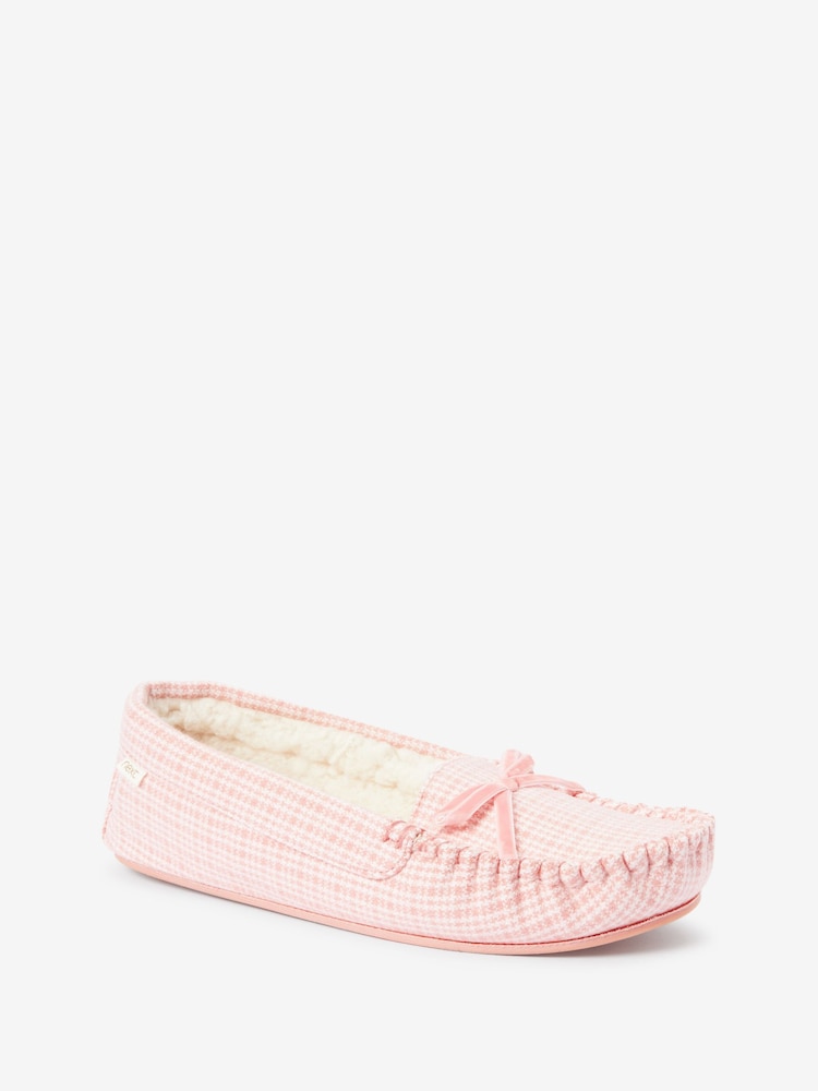 Vérification rose - Chaussons Mocassins Doublés en Fausse Fourrure - Image 5 of 8