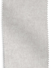 Set of 2 Fine Chenille Light Grey Stella Non Arm Dining Chairs - Image 8 of 9